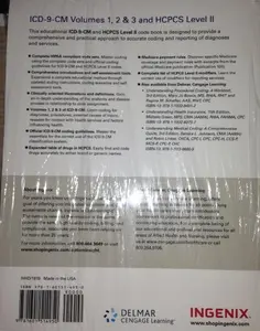 USED-2012 Educational ICD-9-CM, Volume 1, 2, 3 and HCPCS Level II by Ingenix (Paperback)