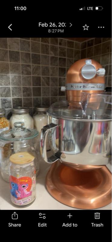 KitchenAid Copper Limited Edition Pro Line 7 Qt Bowl Lift Stand Mixer with Attachments Rare Limited Pro Line Edition