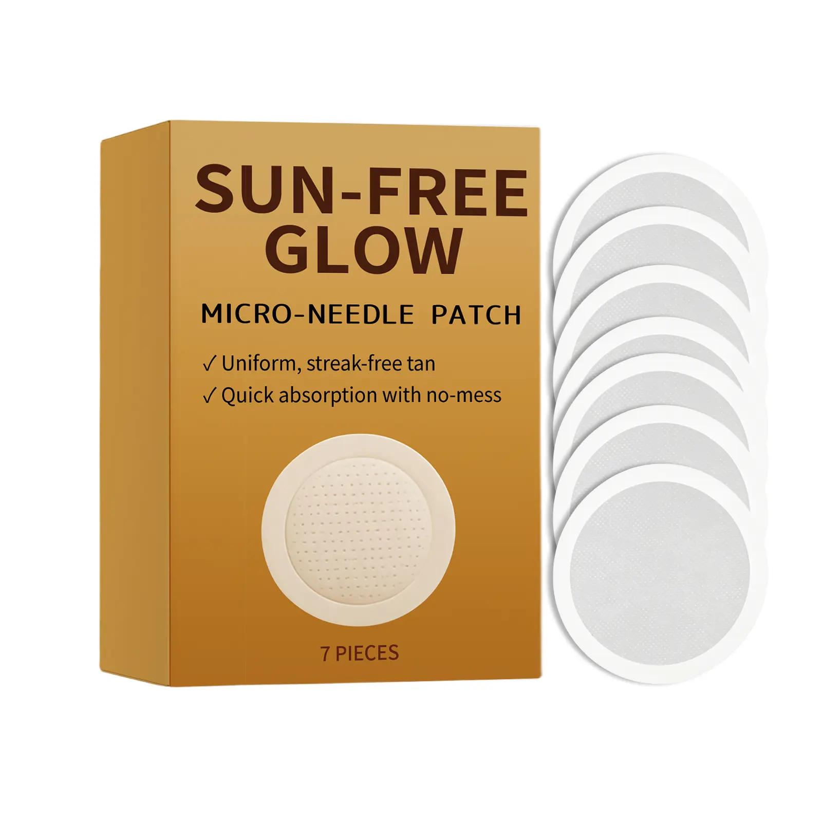 Tanning Care Micro-Needle Patches: Even Out Skin Tone, Achieve a Natural Tan, and Gently Nourish Your Skin with These Nourishing Micro-Needle Patches
