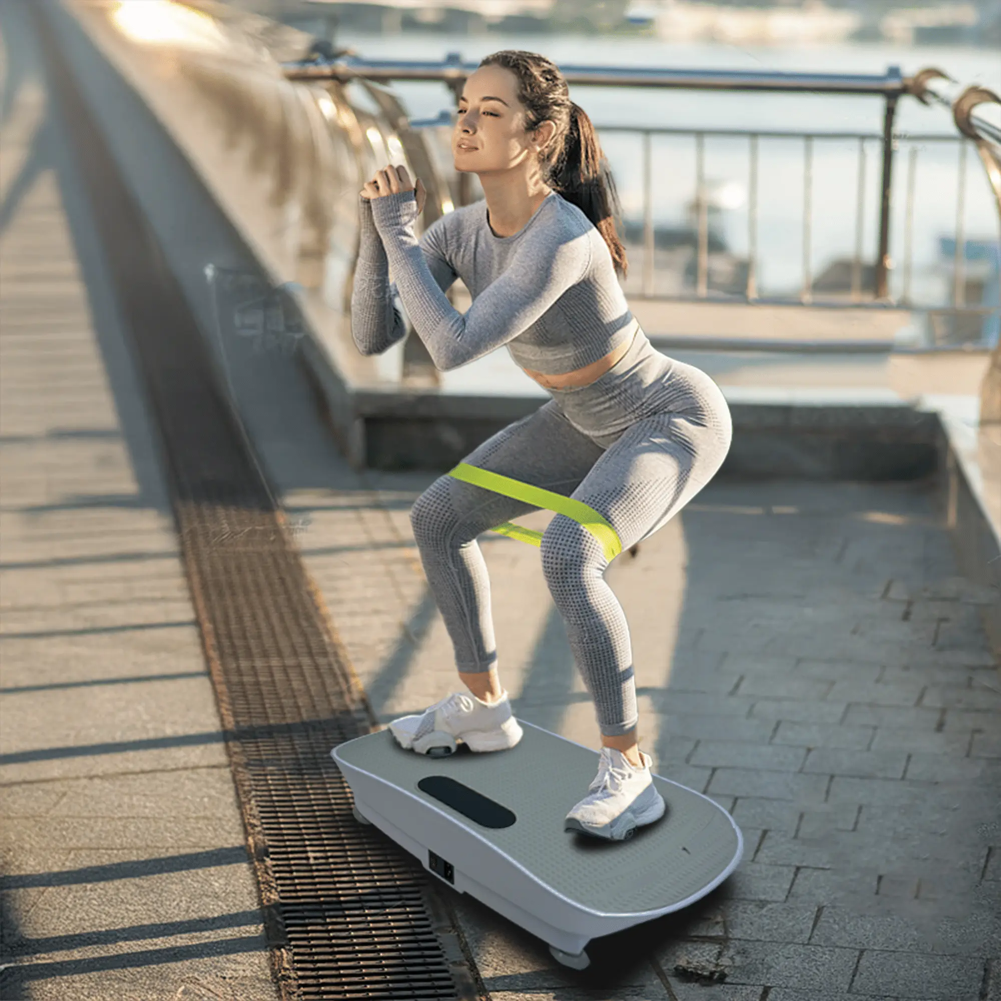 Silent Vibration Platform Crazy Fitness Massage 10-Frequency Weight Loss & Fat Burner Body Shaking Machine For Unisex Grey033 - TikTok Shop Silent Vibration Platform Crazy Fitness Massage 10-Frequency Weight Loss & Fat Burner Body Shaking Machine For Unisex Grey033 - TikTok Shop