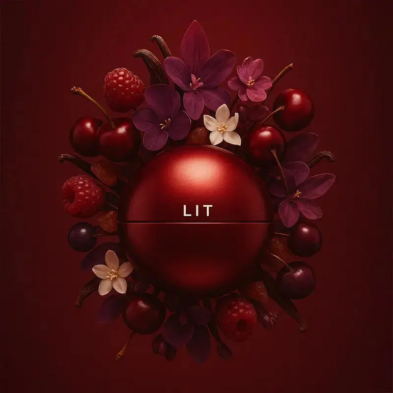 Eze Elevate Lit Perfume For Women 18ml / 30ml / 75ml | Long Lasting 12+ Hours | Raspberry, Cherry, Jasmine, Violet, Musk, Vanilla | Eau de Parfum | Vegan & Cruelty Free | Gift for Her