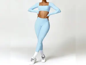 Winter Nude Feel Tight Yoga Suit