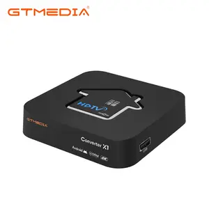 GTMEDIA Converter, Free Channel TV Tuner Support ATSC 3.0/1.0, Free DRM, DVR Recording, 4K HDR, Can Install Different APK, 2.4G/5G WiFi