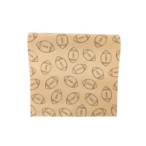 Football Kraft Table Runner | 16" x 120"