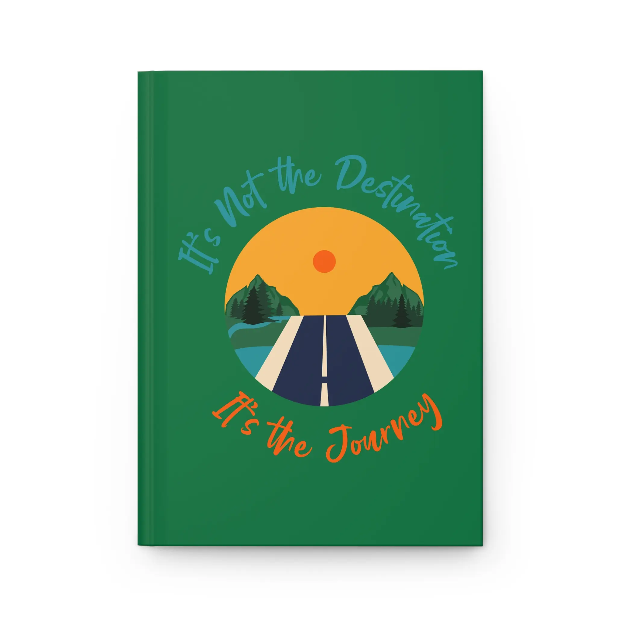 Inspiring Hardcover Journal for Adventurers and Dreamers | Eco-friendly Travel Notebook, Motivational Gift, Daily Planner, Road Trip Journal