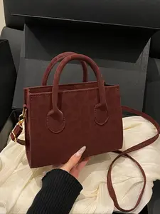 Women's Leopard Print Zipper Closure Handbag, Versatile Crossbody Shoulder Bag, Elegant Design for Daily Use and Travel