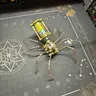 Steam Punk Mechanical Spider Assembly Model Kit, 3D Puzzle Set, Art Puzzles Gift, DIY Home Decor, Creative Collectible Desktop Display, Adult Birthday Gift