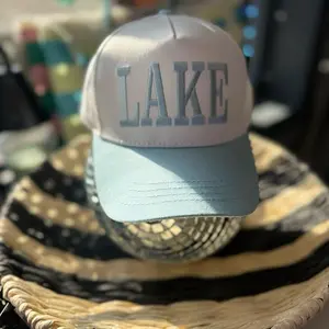 Lake Lulu Mac embroidered hat