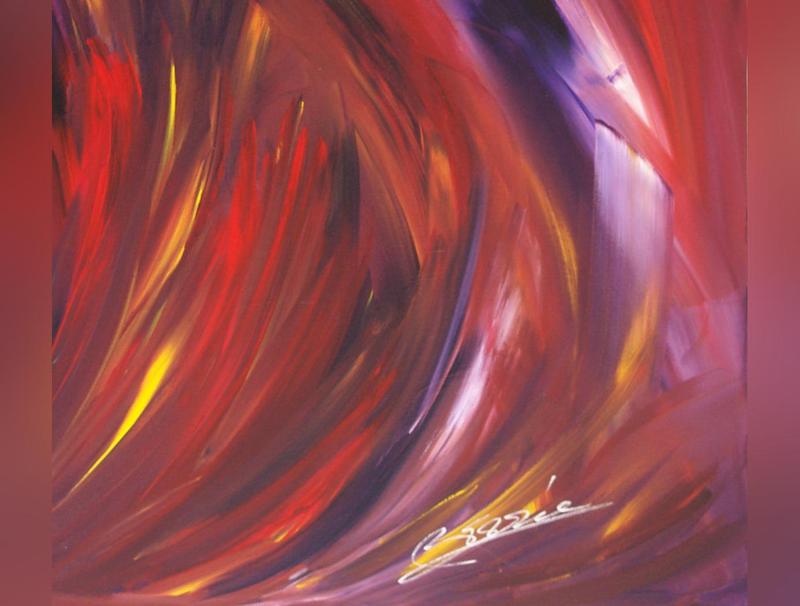 Thriving Original Large Art Piece Abstract Expressionism