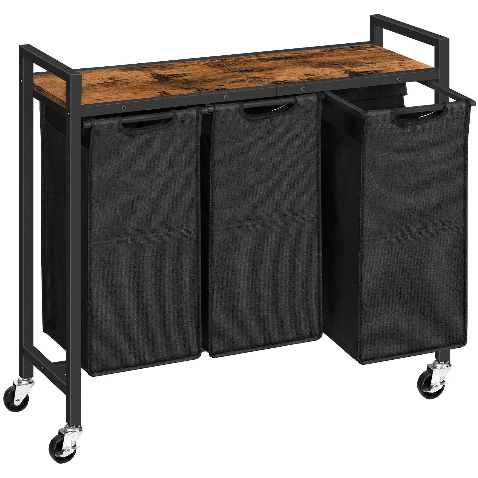 Rustic Brown + Black