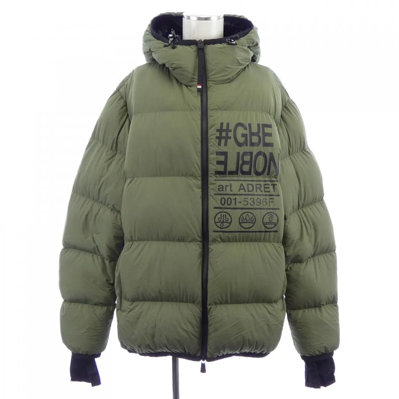 Pre-owned MONCLER Nylon Small Leather Goods Grenoble ADRET Down Jacket