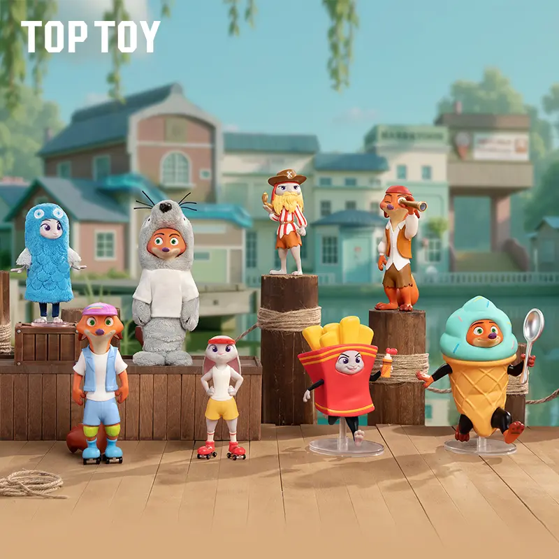 【TOPTOY】Disney Zootopia 2 Best Disguisers Series Figure Blind Box, Cute Figures, Desktop Ornament, Collectible Toys, Holiday Gift, Collectible Action Figure, Figurine Collectibles