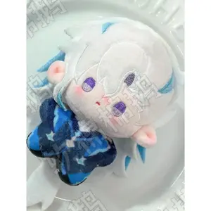 Neuvillette Game Genshin Impact 20cm Cotton Dolls Dress Up Toys Collectible Plush Soft Doll Kawaii Birthday Gift