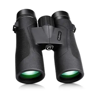 SkyGenius 10x42 Binoculars for Bird Watching, Antifog Waterproof Binoculars for Adults, Bak-4 Roof Prism Quick Focus HD Binoculars for Sporting Event Sightseeing with Strip