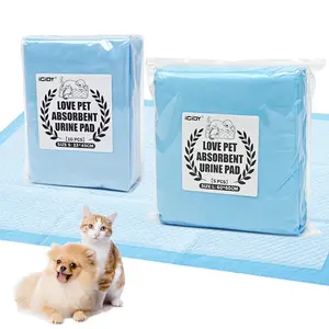 Super Absorbent Leak-Proof Pet Training Pads, Pee Pads, One-Time Use Dog and Cat Urine Mats, Small Size 33x45cm (10pcs) / Large Size 60x60cm (5pcs), Puppy Pads