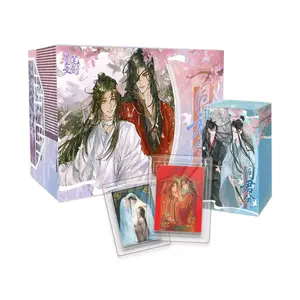 【Hot】Danmei TongJunXi-spicy Erha+TGCF+QJJ+Villian collectible card bricks-multi redemption+spicy back