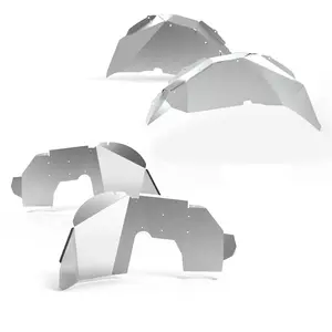 2018-2025 Jeep Wrangler JL/JLU Aluminum Inner Inner Fender Liners