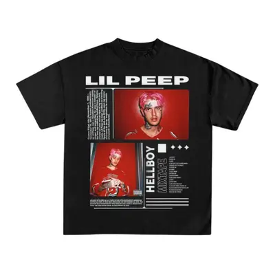 Lil Peep Tシャツ ブラックS〜Msize Amazon | [Jack'n da Box] リル・ピープ Lil Peep 半袖 Tシャツ