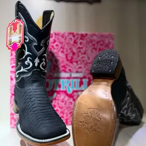 Women’s Boot Python Print