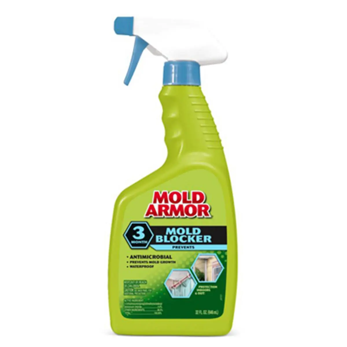 WM Barr FG516 2.47 lbs Mold Armor Blocker - Concrete,Upholstery,Drapes Mold Prevention Item, Biodegradable, 2-Month Surface Protection, Invisible Barrier, 3x4.75x10.75"