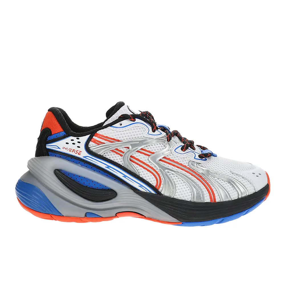 PUMA Mens Inverse Millennial Lace Up Sneakers Shoes Casual - White
