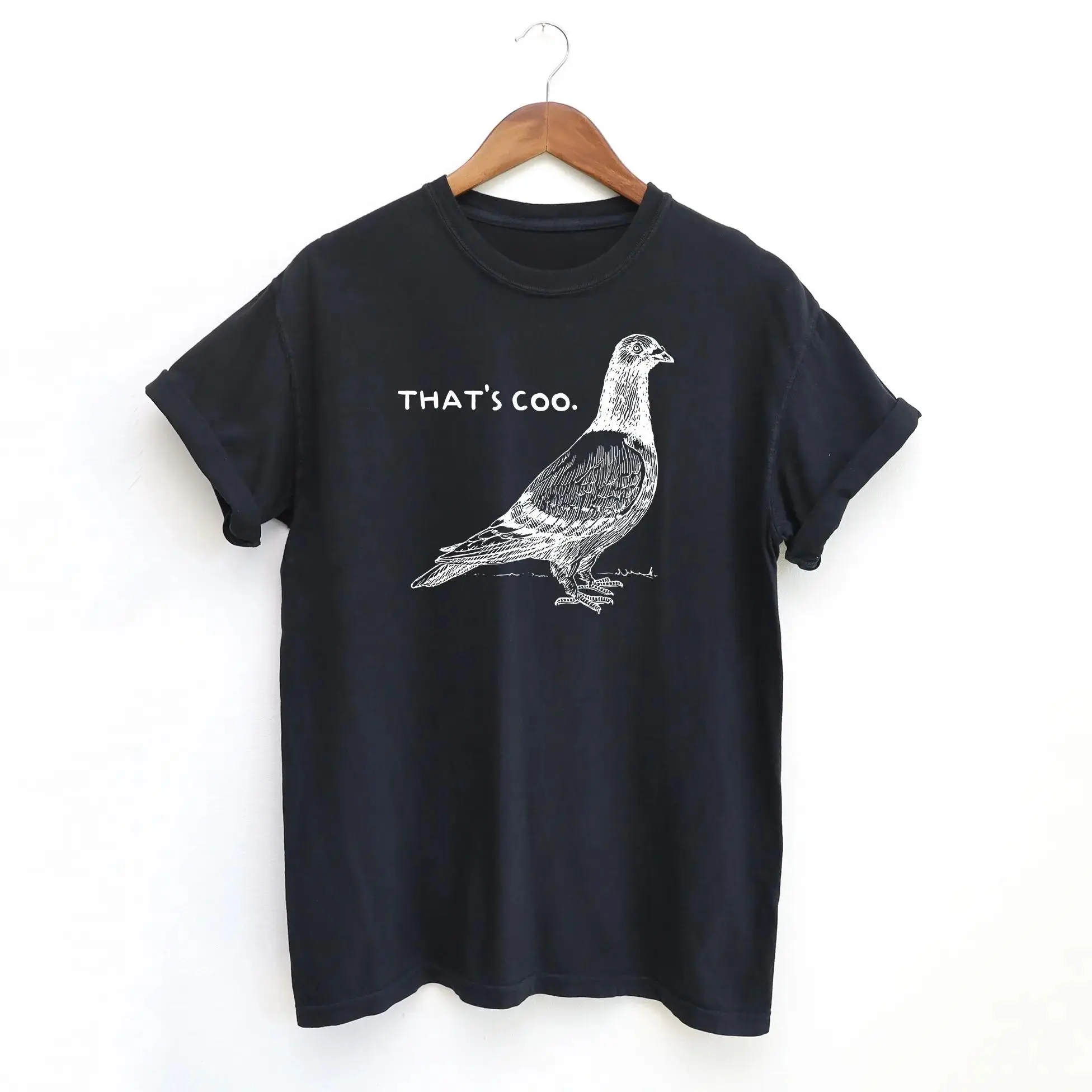 That's Coo Pigeon Shirt - Pigeon Lover Animal Meme Graphic Tee - Gift for Men and Women,shirts
