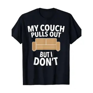Men'S Sarcastic Humor Cotton T-shirt Made In USA