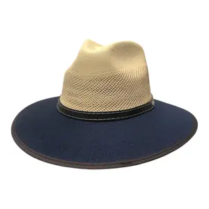 Elegant Indiana Adventure Hat – Suede Wide Brim & Adjustable Elastic Fit