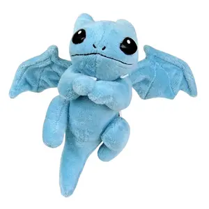 Little Embers 7 Inch Plush w/ Moveable Limbs & Magnetic Hands | Ash (Blue)
