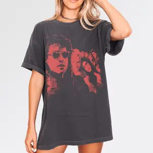 Retro 80s Vampire Movie T-Shirt, Horror Lost Film Graphic Tee Shirt MUO