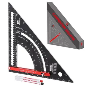 Carpenter Square, 12 Inch Woodworking Tools - Aluminium, Framing, Adjustable Rafter & Combination Square,  Carpenters
