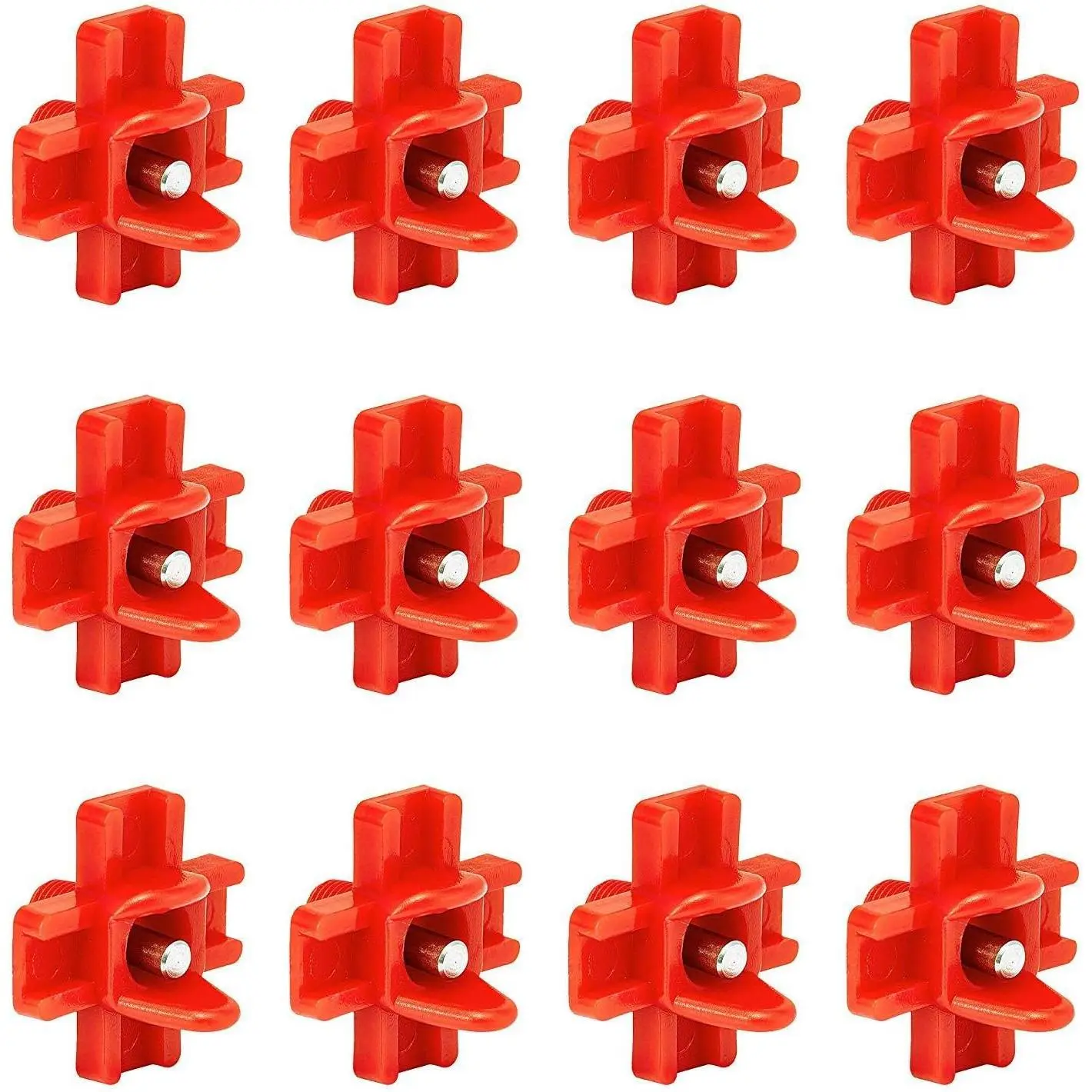 12 count Chicken Nipples Horizontal Side Mount Poultry Water Nipple Waterer Drinker Outdoors for Chicken Ducks Quail and Other Poultry (12)