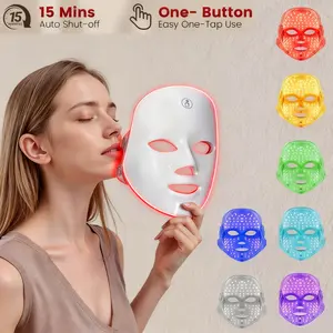 2026 New Light Therapy Mask for Skin Repair, Acne Treatment, Anti-Wrinkle, Portable Skincare Tool, Facial Care Instrument, USB Rechargeable, Home Beauty Set Gift