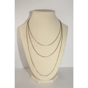 Ether Box Chain Necklace - Silver