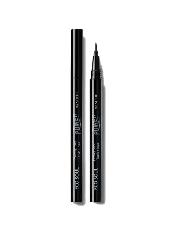 [THE SAEM] Eco Soul Power Proof Tank Liner 0.6ml Eyeliner Lipliner