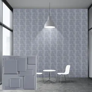Aadesh 3D Wall Panel (Includes One Roll of Mounting Tape), Interior Wall Decor, Diagonal Diamond Diamond Textured Pattern for Living Room, Lobby, Bedroom, Hotel, Office, Game Room, TV Backsplash, 11.8 x 11.8 Inches (Approx. 30 x 30 cm)