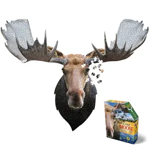 MOOSE 700 Piece Jigsaw Puzzle For Ages 10 and up
