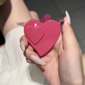 [Lighter only (Without Butane)]Cool No Gas Lighters,Love Shape Red FlameWindproof Lighters,Jet Flame Adjustable FlameRefillable Butane for Girls Men Friends Gifts(Without Butane Gas)