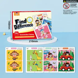 Attention Development Focus Training Tool, Playful Design Durable Coloring Pages, Fun Educational Activity Book, 32 Sheets