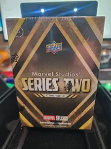 Marvel Studios Series Two Cinematic Upper Deck  Full Blaster Box personal break!  Chase Dazzlers Green, Jumbo Parallels, and Debuts!