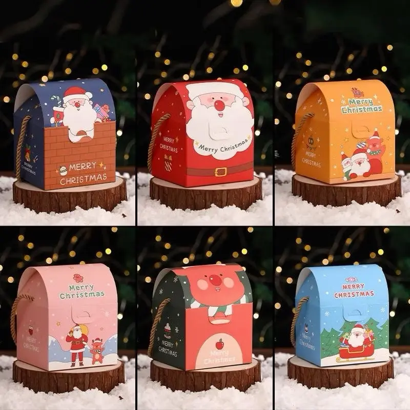 Empty Christmas Gift Box