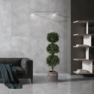 Milan Three-Ball Potted Plant - Modern Decorative Greenery for Home or Office Spaces Fruit Room