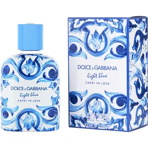 D & G Light Blue Capri In Love By Dolce & Gabbana Eau De Parfum For Men