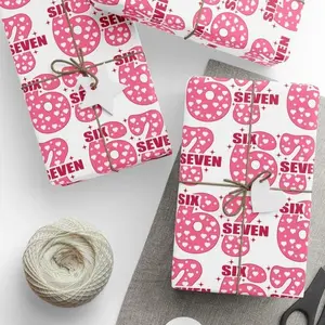67 Valentines, 6 7 Meme Wrapping Paper, Six Seven Wrapping Paper, 67 Gift Wrap, Funny Wrap, Valentines Wrapping, Valentine's Day Gift Wrap, gifts best friend, funny wrapping paper