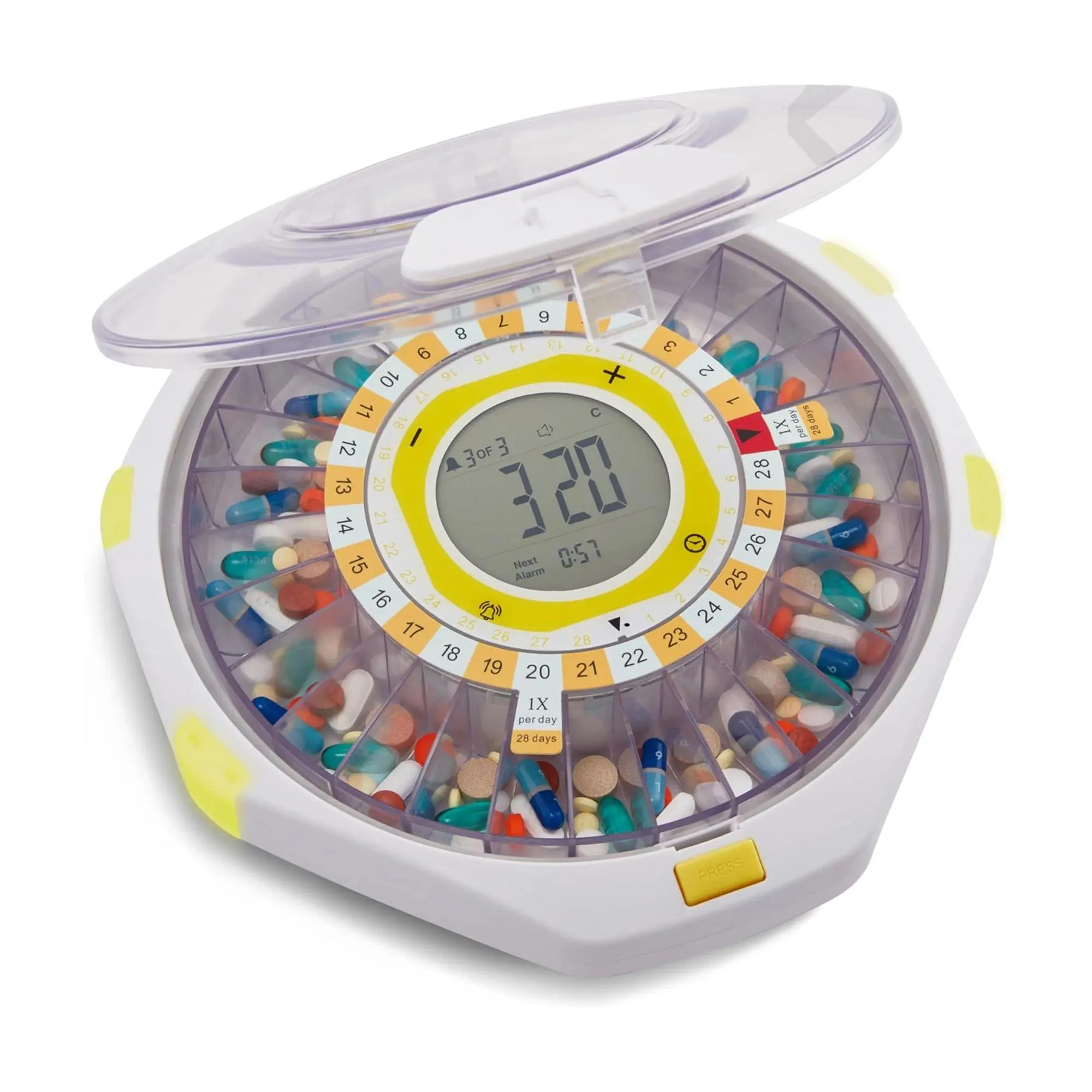 LiveFine 28-Day Bluetooth Automatic Pill Dispenser LiveFine 28-Day Bluetooth Automatic Pill Dispenser