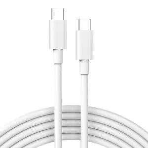 2 PCS USB C to USB C Cable for MacBook Air MacBook Pro Charger, iPad Pro 13 12.9 11 inch, iPad Air 5 4, Mini 6, iPhone 17 16 15 Pro Max, Pixel, USBC Type C Fast Charging Cord 6.6FT