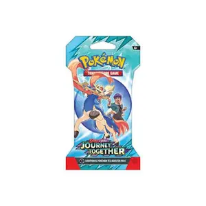 Pokémon TCG: Scarlet & Violet Journey Together Sleeved Booster Pack English 10 Cards & 1 Basic Energy Official Trading Cards Sealed Hobby Box