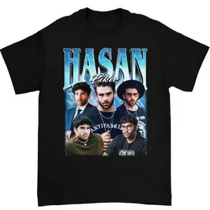 Hasan Piker Vintage 90s Graphic Tee Streamer Fan Retro Unisex Shirt
