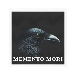 Car Magnets Crow Memento Mori