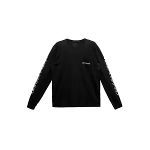 Scroll Long Sleeve T-Shirt "Black" CHRM0169 Scroll Long Sleeve T-Shirt "Black" CHRM0169